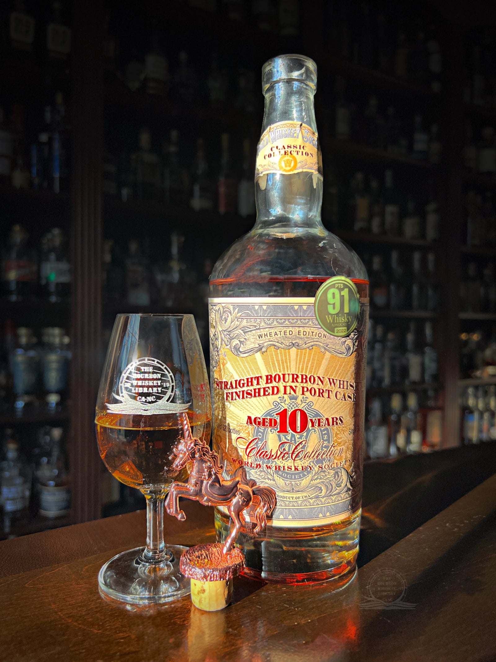 World Whiskey Society 10 Year Wheated Edition Finished in Port Casks - Review
