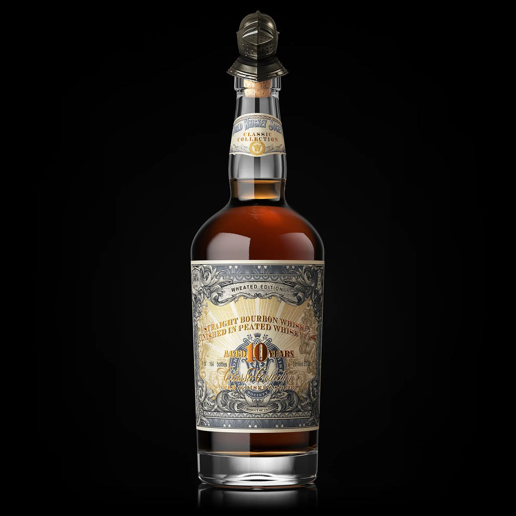 10 YO Straight Bourbon Whiskey finished in Peated Barrel - World