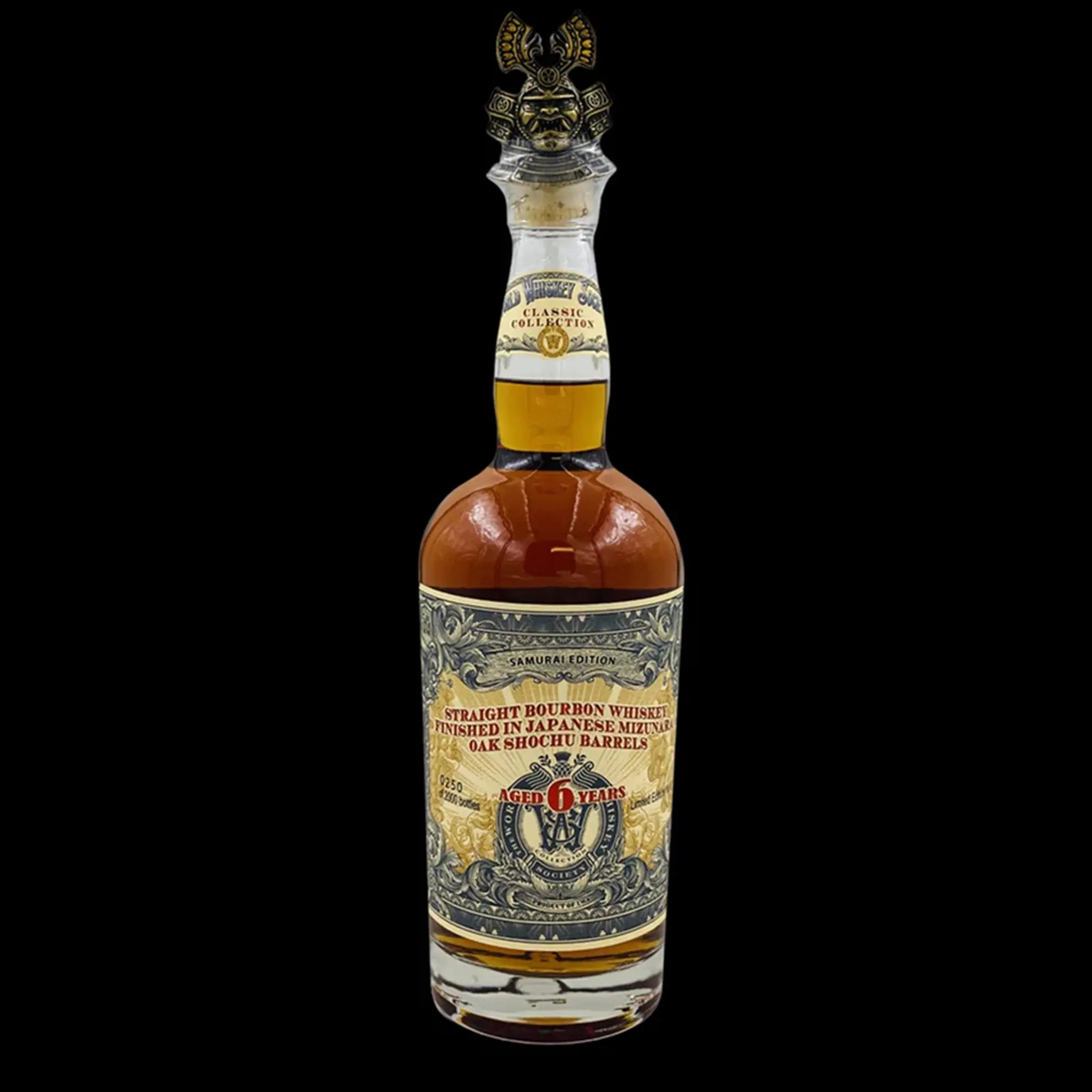 6 YO Straight Bourbon Whiskey finished in Mizunara Barrel - World 6 YO Straight Bourbon Whiskey finished in Mizunara Barrel - World
