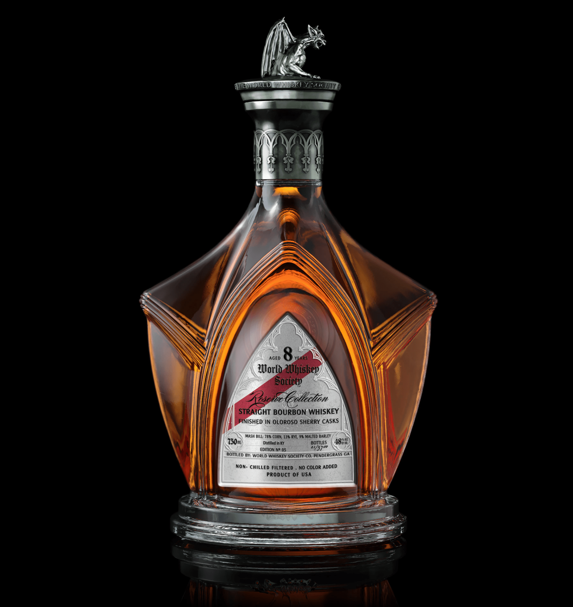 World Whiskey Society Reserve Collection 12 Year Old Bourbon Finished in Oloroso Sherry Barrel