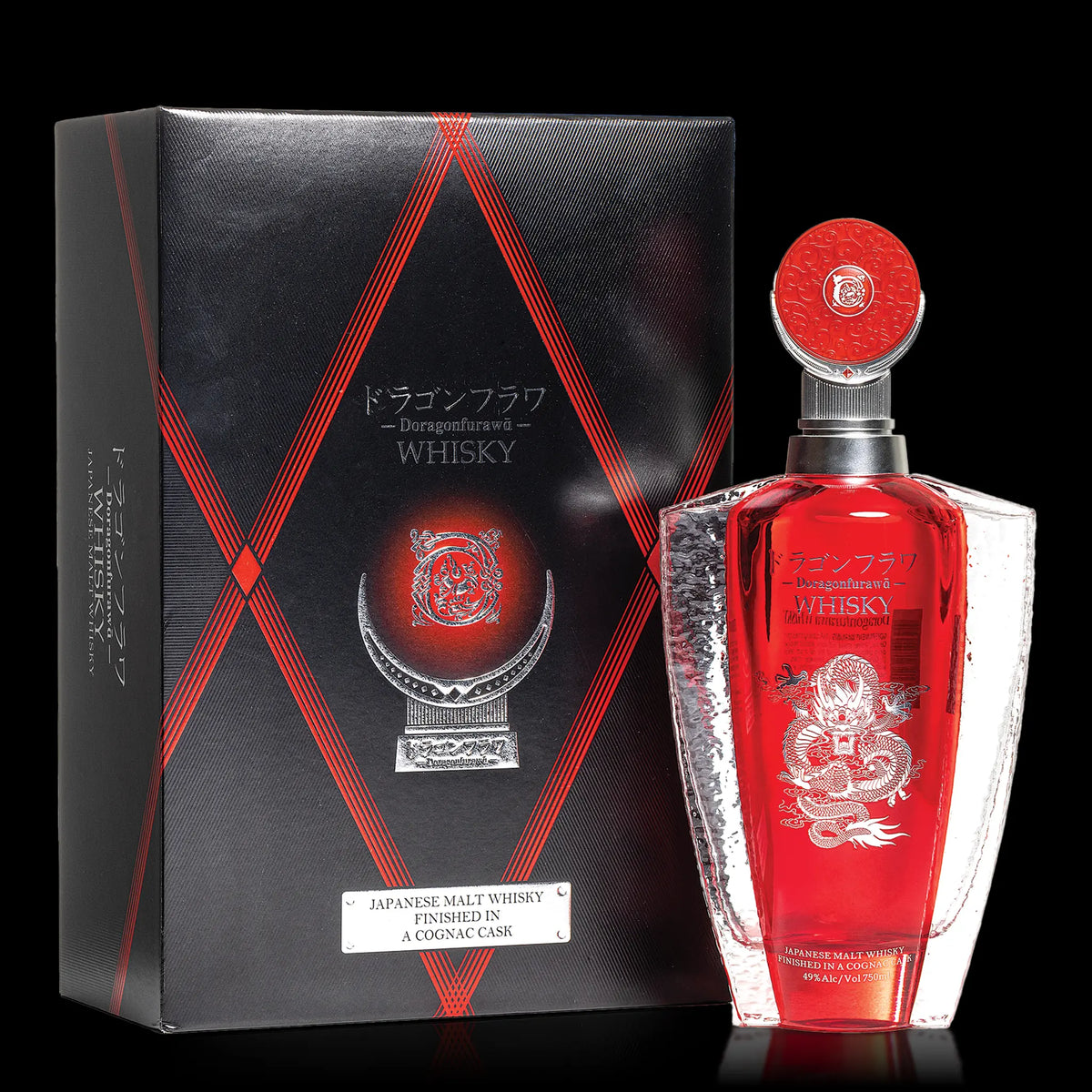 Dragon Flower Cognac Finished Japanese Whiskey (—Doragonfurawā—)