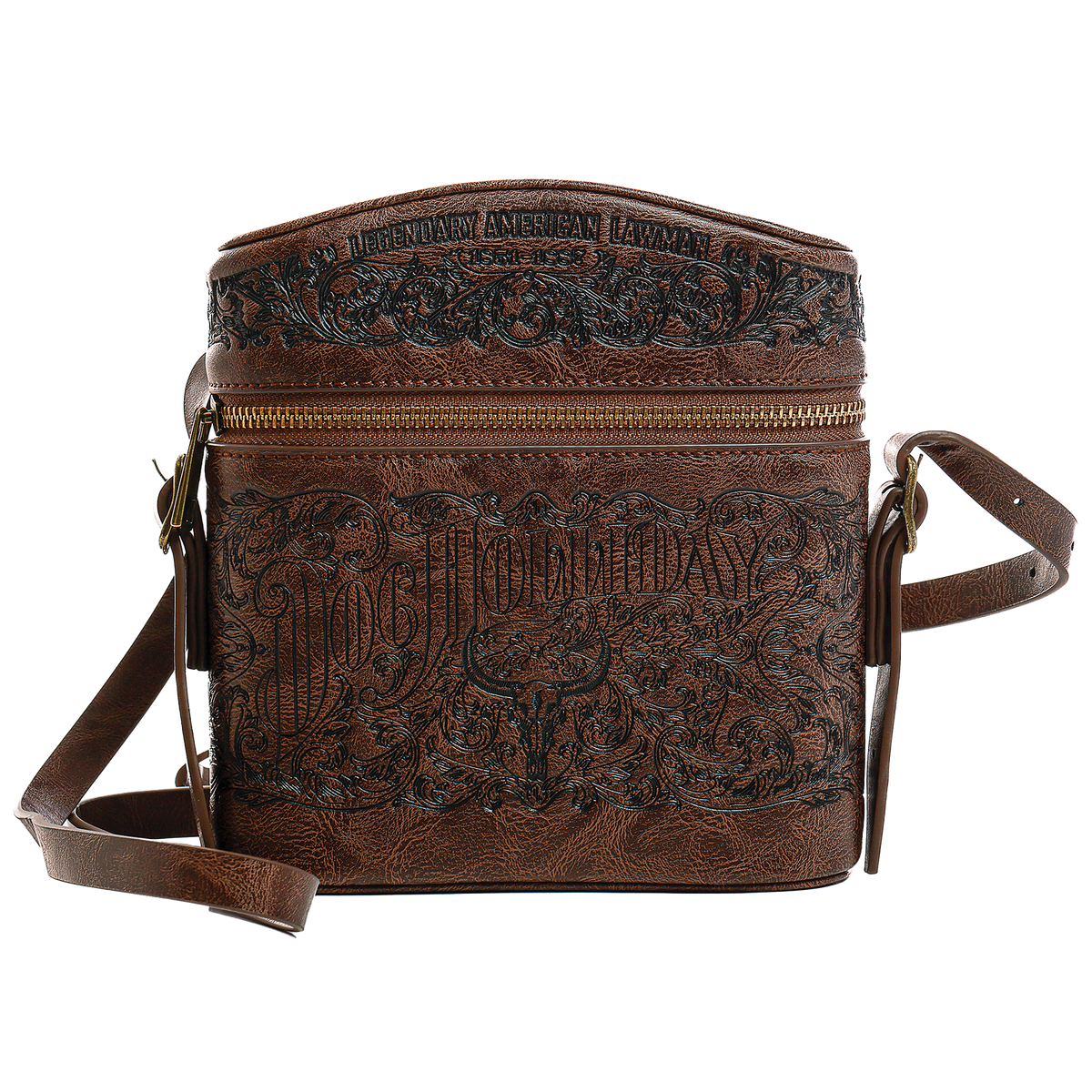 The Frontier Duo: Dual Flask Carrier