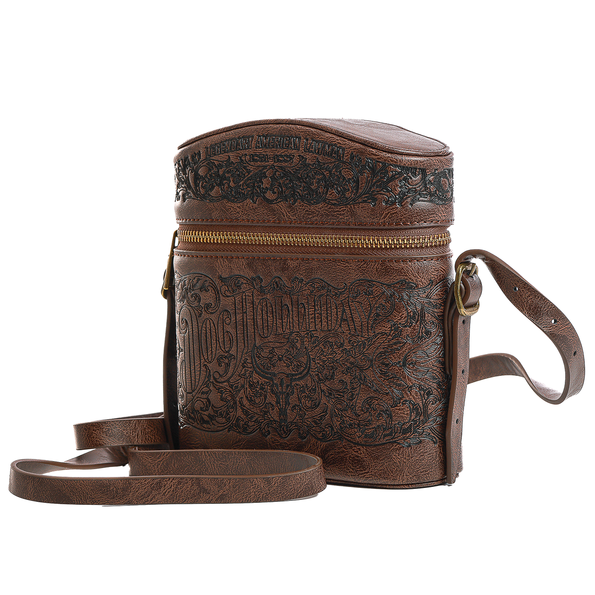 The Frontier Duo: Dual Flask Carrier