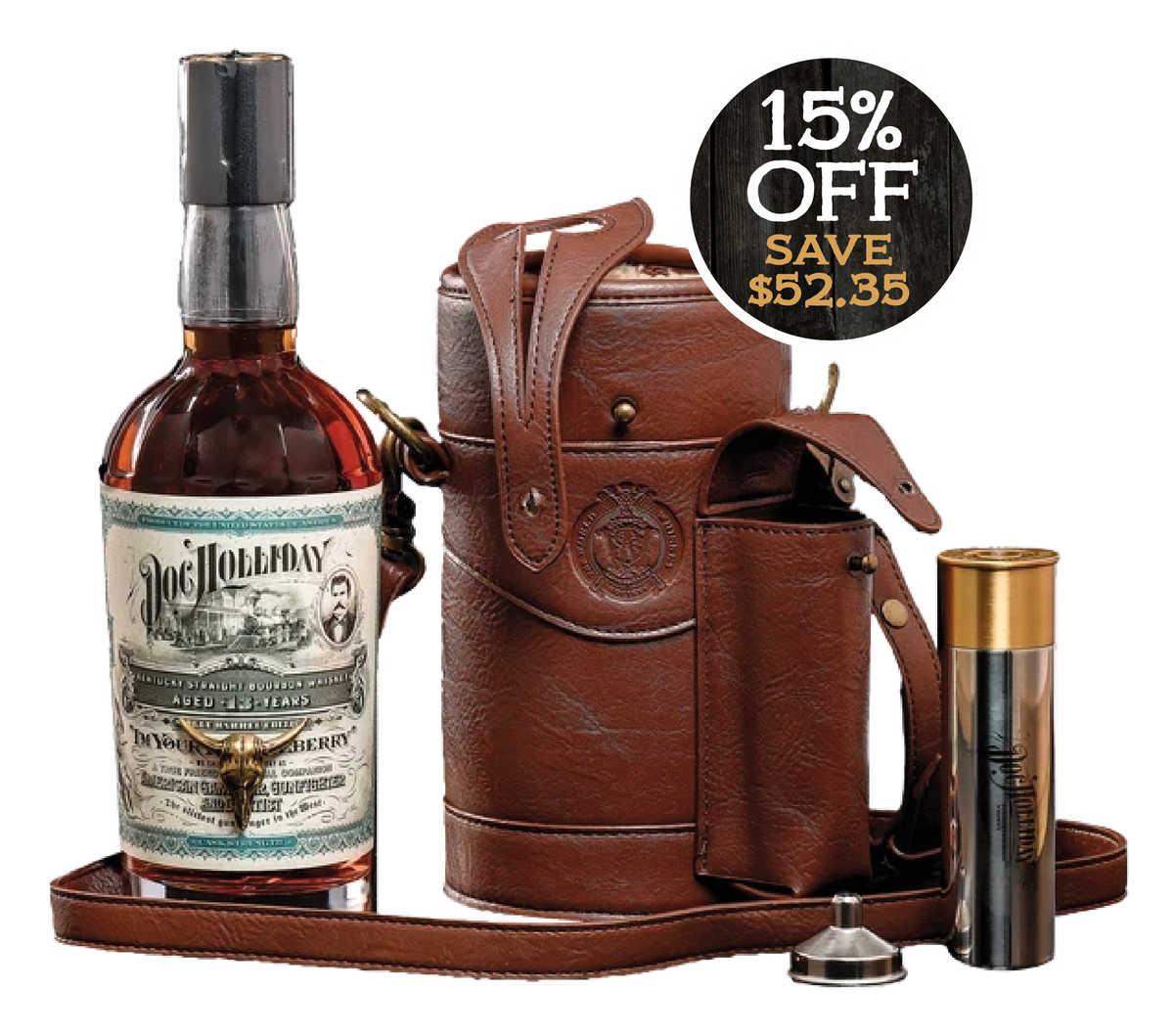 Doc Holliday 13 YO Kentucky Straight Bourbon - Hunter's Bag