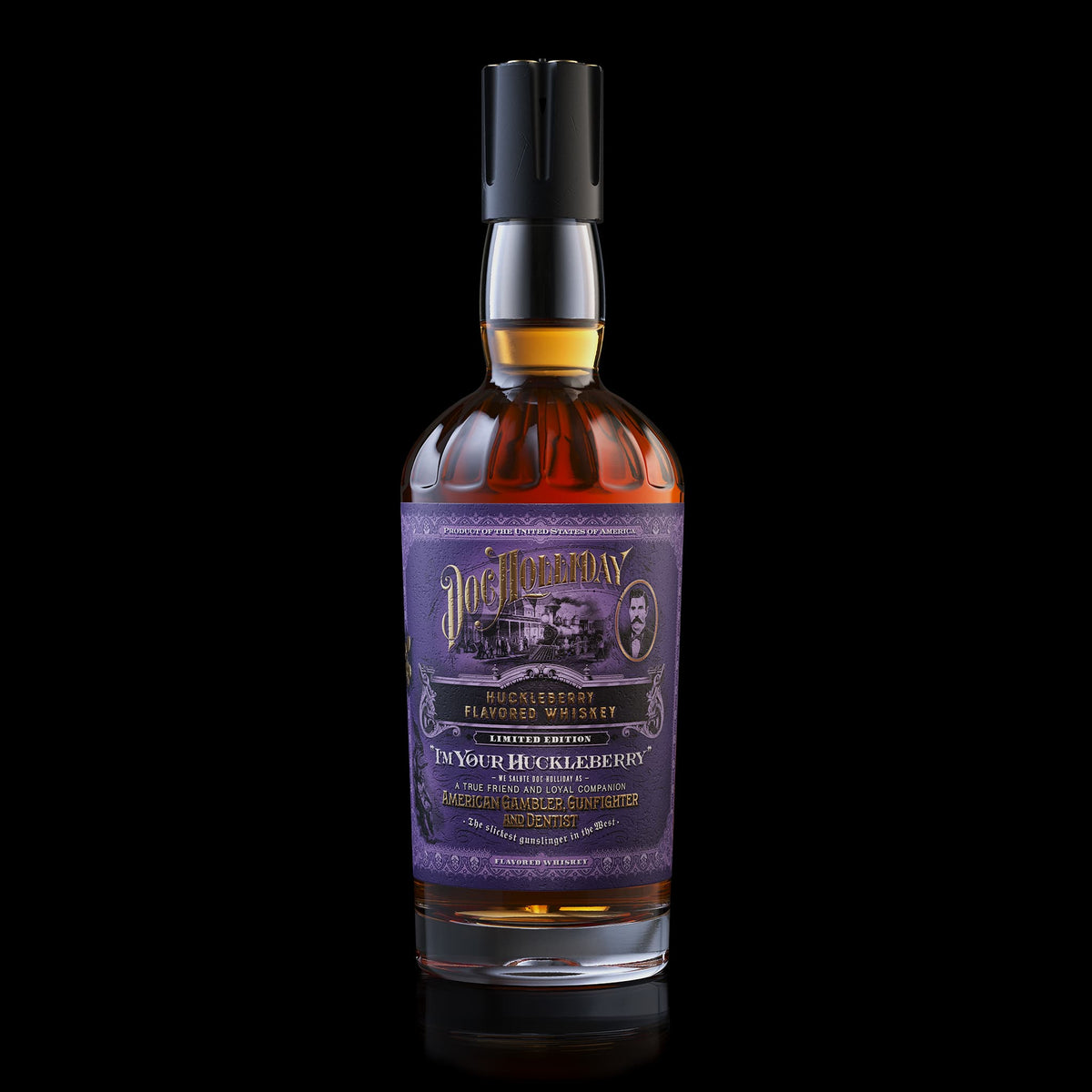 World Whiskey Society Doc Holliday Huckleberry Flavored Whiskey