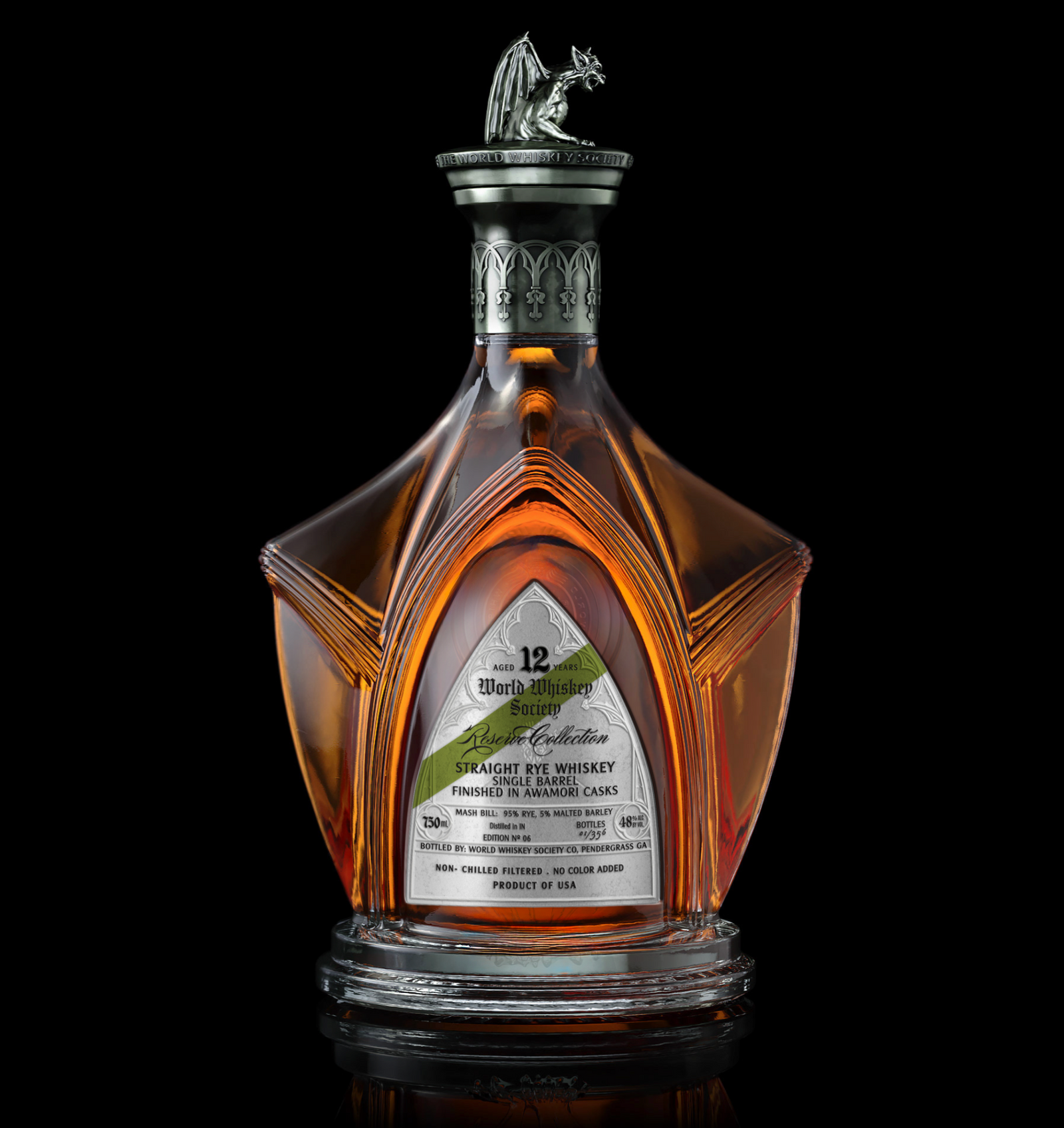 6 YO Straight Bourbon Whiskey finished in Mizunara Barrel - World Whiskey  Society