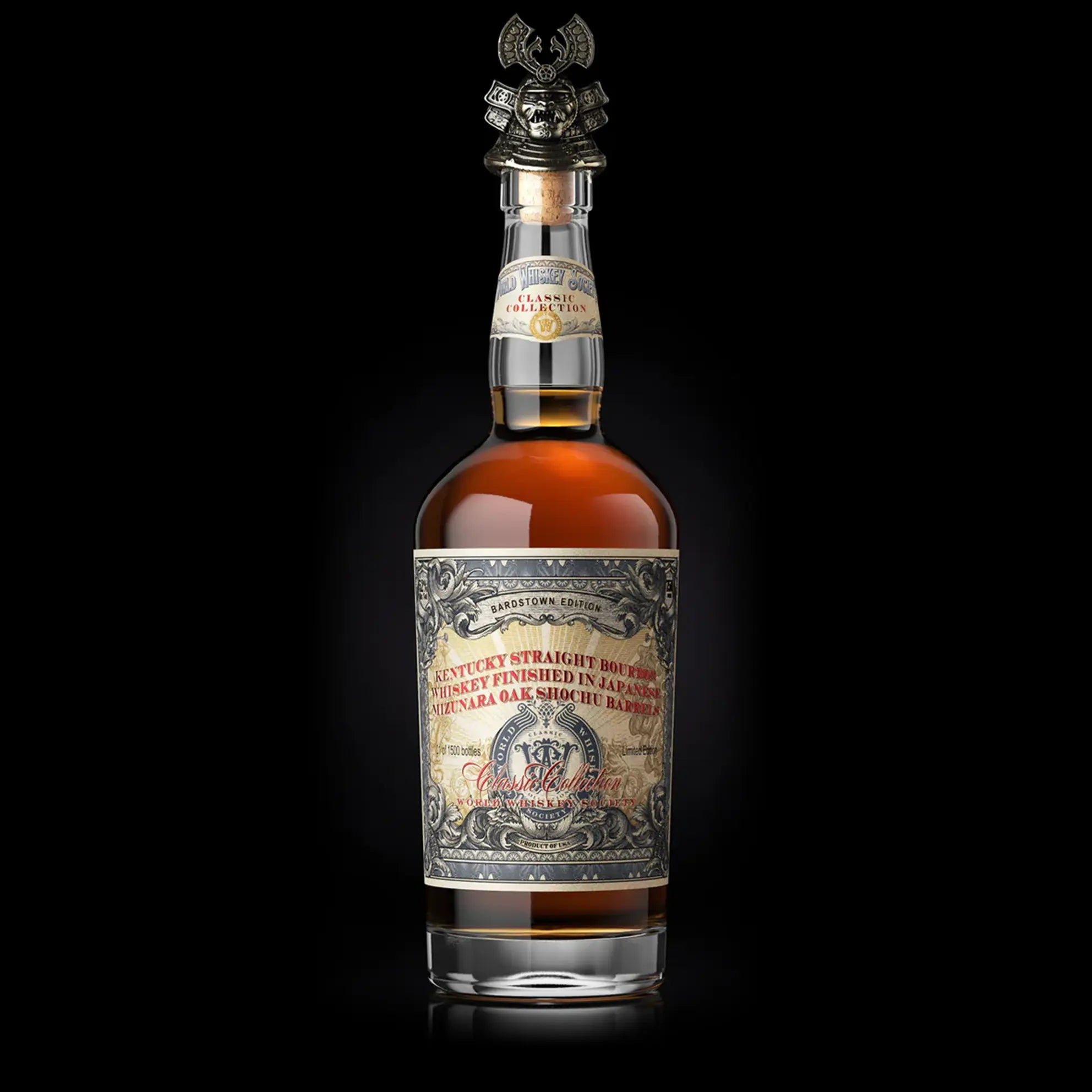 World Whiskey Society Reserve Collection 15 Year Old Bourbon Finished in Mizunara Shochu Barrels