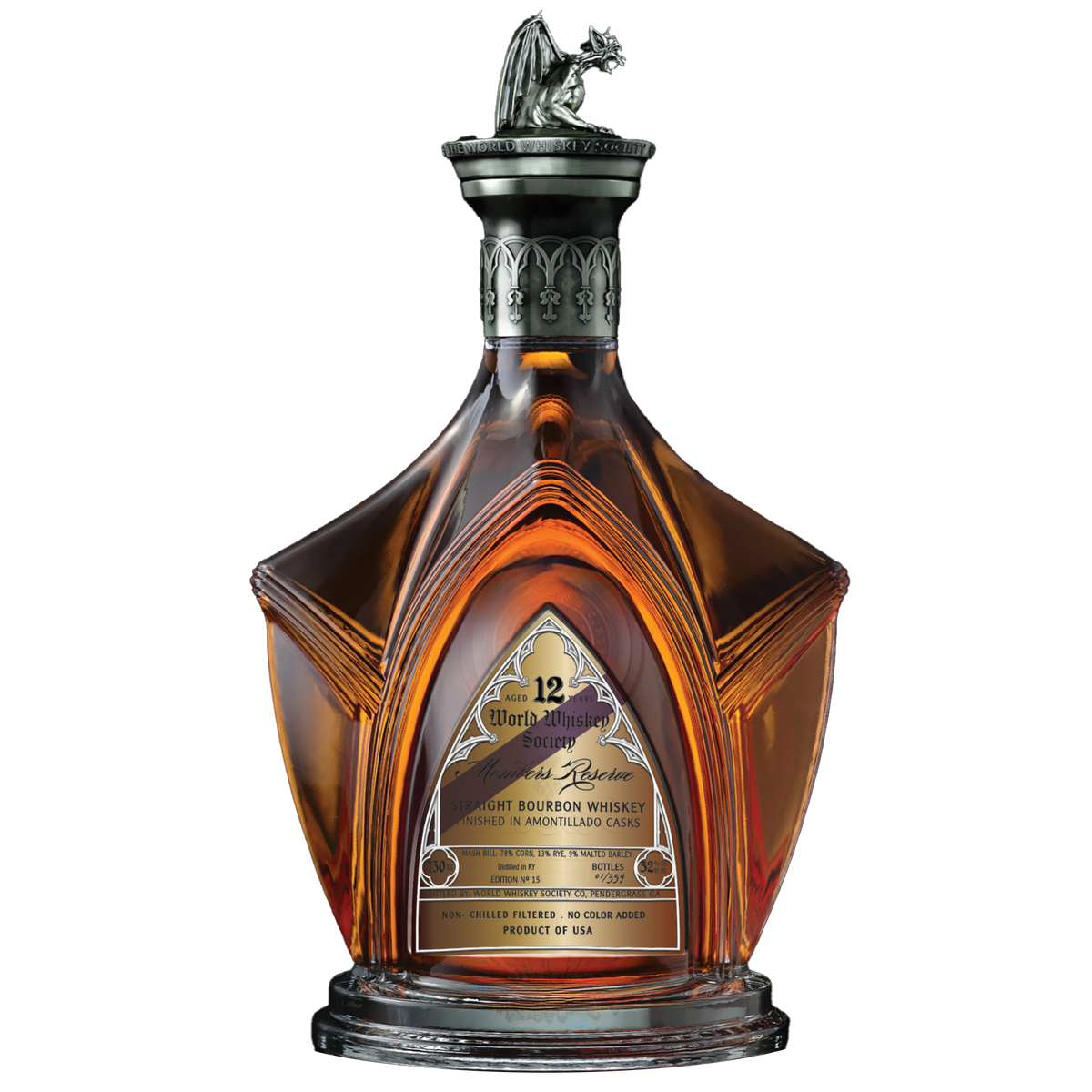 World Whiskey Society 12 Year Kentucky Bourbon Finished in Amontillado Barrels