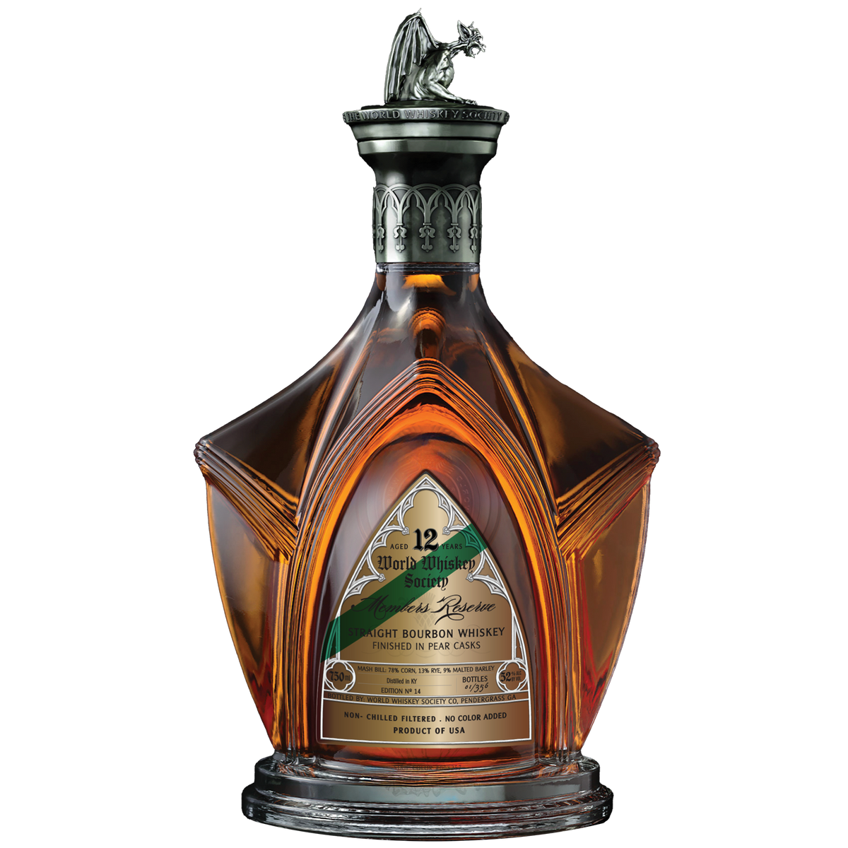 Society Subscription — Release #00 — World Whiskey Society 12YR Straight Bourbon Whiskey in Pear
