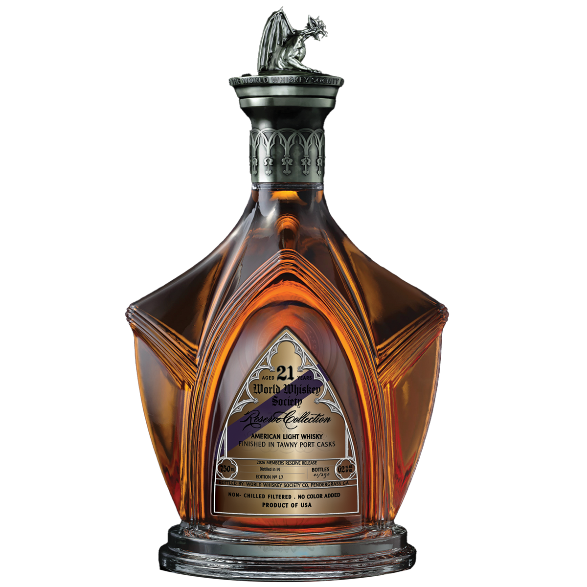 Society Subscription — Release #006 — World Whiskey Society 21 Year American Light Whisky finished in Tawny Port casks