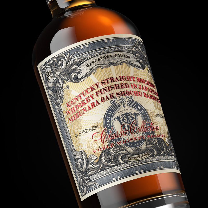 KY Straight Bourbon Whiskey finished in Mizunara Barrel