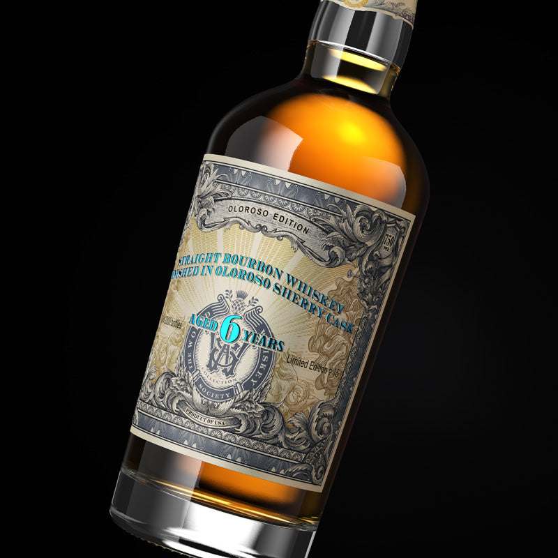 6 YO Straight Bourbon Whiskey finished in Sherry Barrel