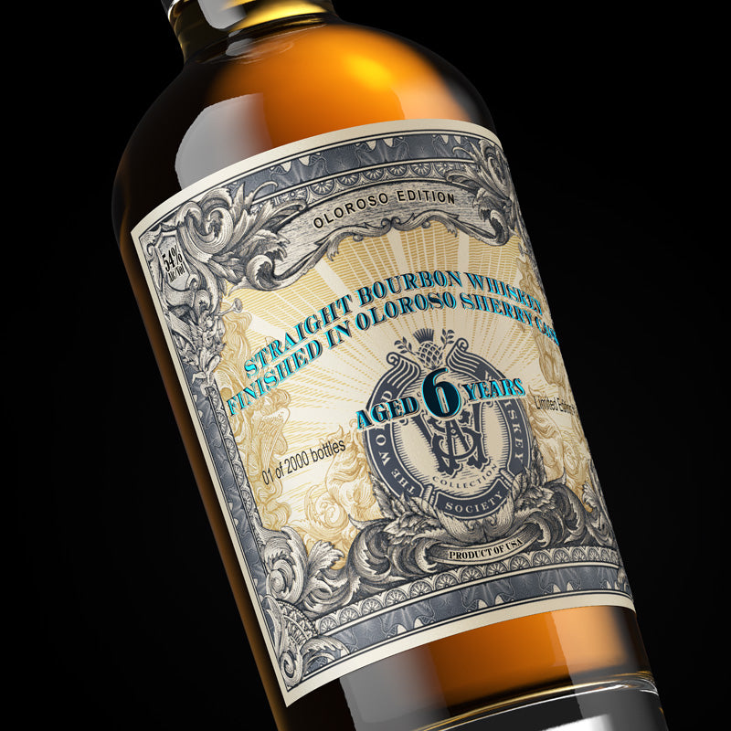 6 YO Straight Bourbon Whiskey finished in Sherry Barrel